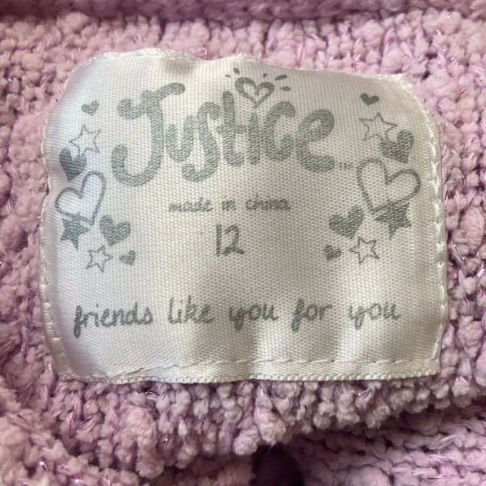 10/$50 Justice Girl Sweater Size 12